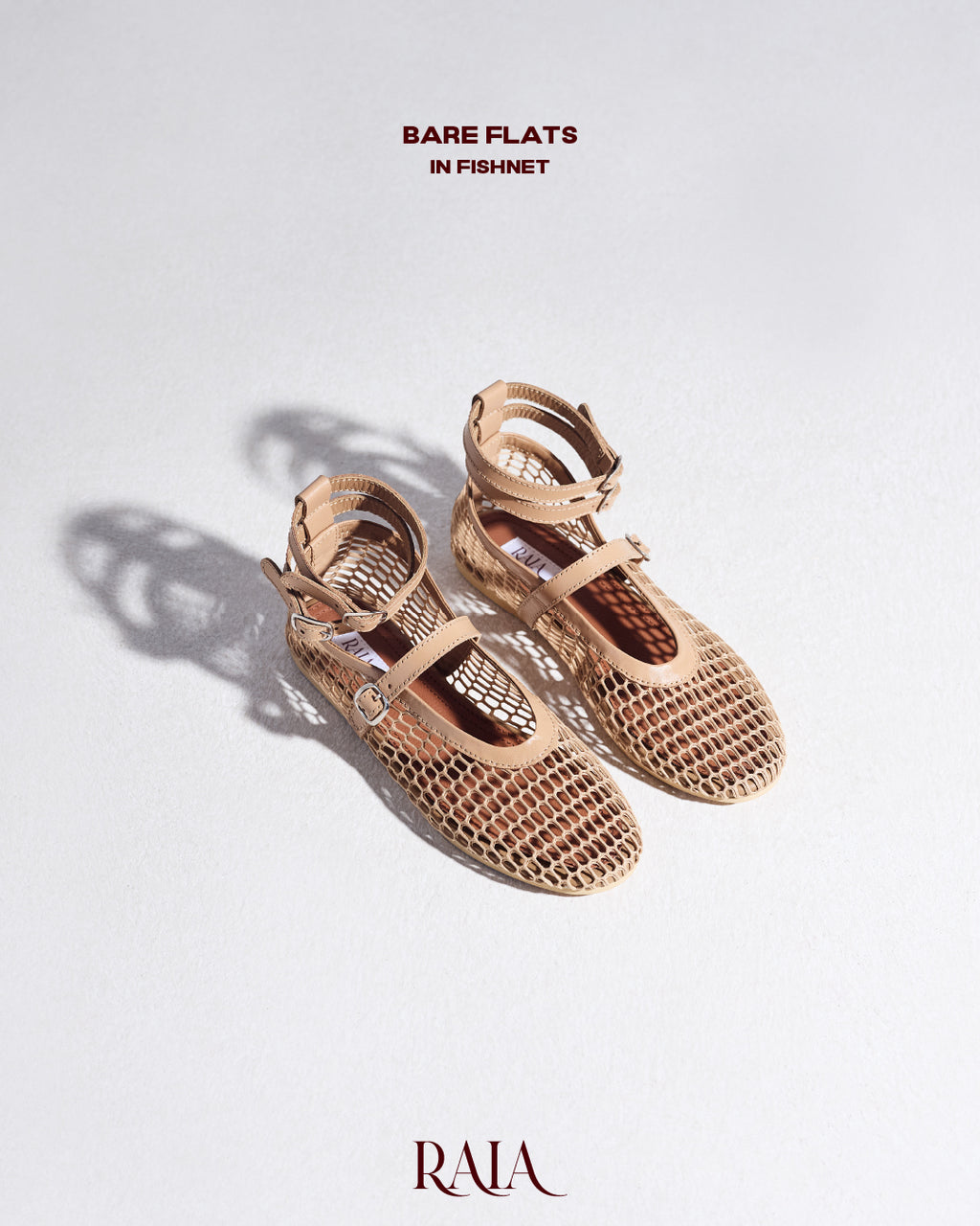 BARE FLATS IN FISHNET