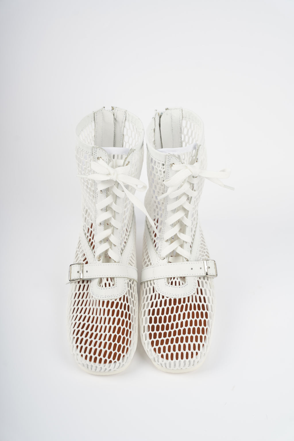 IVORY HIGH BALLET BOOTS